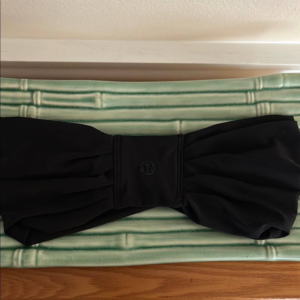 Lululemon Black Bandeau Top